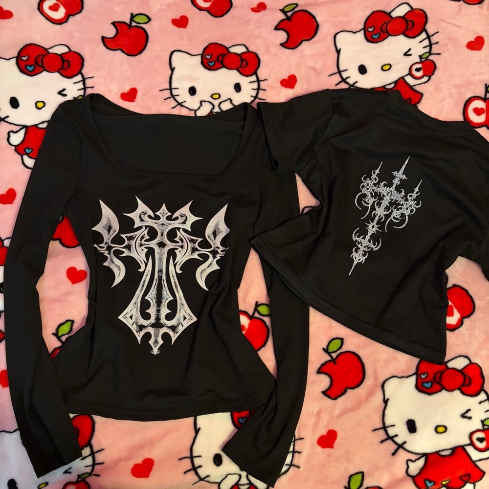 SHEIN Crosses Tops Bundle Size M